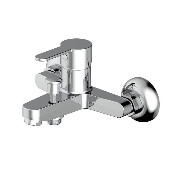 Qua Bloom Bath Mixer - Chrome