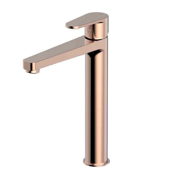 Tall Basin Mixer - Rose Gold