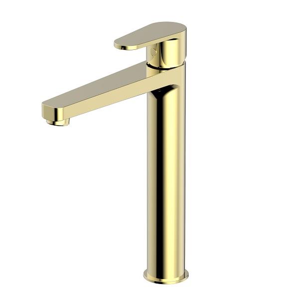 Tall Basin Mixer - Gold