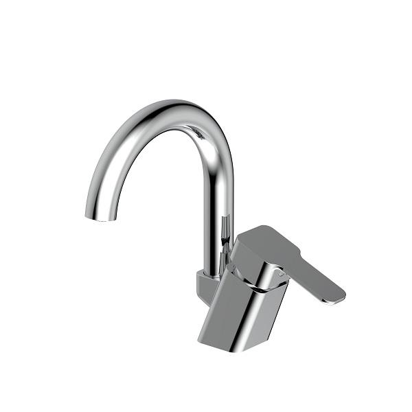 Basin Mixer With Spout